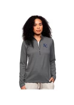 Outlet 🧨 MLB Kansas City Royals 👩 Women's Epic Pullover by Antigua® ⌛