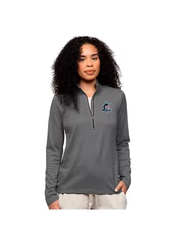 Flash Sale ❤️ MLB Miami Marlins 👩 Women's Epic Pullover by Antigua® 💯 -Deals Antigua® Store Belk 15633