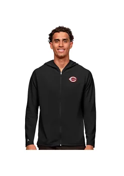 Flash Sale ✔️ MLB Cincinnati Reds Men's Legacy Zip Hood by Antigua® 🥰 -Deals Antigua® Store Belk 15675