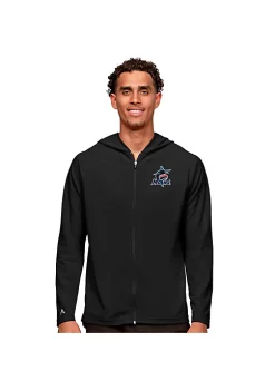 Best deal 🛒 MLB Miami Marlins Men's Legacy Zip Hood by Antigua® 🎉