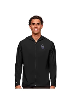 New ❤️ MLB Colorado Rockies Men's Legacy Zip Hood by Antigua® 👍 -Deals Antigua® Store Belk 15704