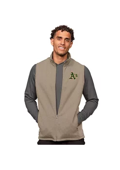 Cheapest 🎉 Oakland Athletics MLB Oakland A's Men's Course Vest by Antigua® ✔️ -Deals Antigua® Store Belk 15782