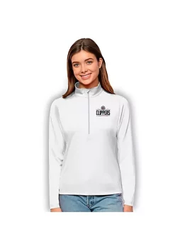 Best Sale 😉 Los Angeles Clippers NBA LA Clippers 👩 Women's Tribute Pullover by Antigua® ✔️ -Deals Antigua® Store Belk 16002