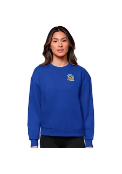Flash Sale 😍 NCAA San Jose State Spartans Victory Crew Pullover by Antigua® 🔔 -Deals Antigua® Store Belk 16035