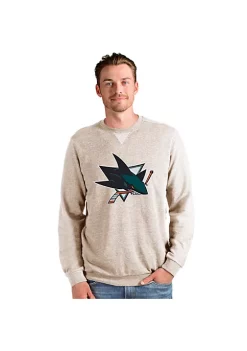 Wholesale 👏 NHL San Jose Sharks Men's Reward Crew by Antigua® ❤️