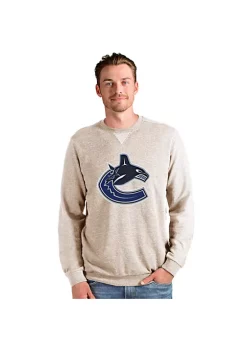 Best deal 😀 NHL Vancouver Canucks Men's Reward Crew by Antigua® 😉