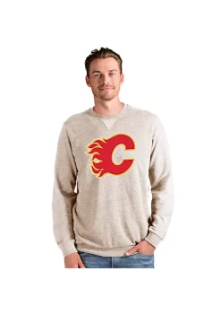 Top 10 🌟 NHL Calgary Flames Men's Reward Crew by Antigua® 🛒