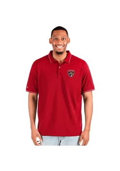 Best Sale ⭐ NHL Florida Panthers Men's Affluent Tall Polo by Antigua® ❤️ -Deals Antigua® Store Belk 16205