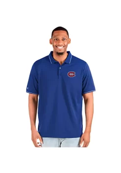 Buy 🥰 NHL Montreal Canadiens Men's Affluent Tall Polo by Antigua® 🤩 -Deals Antigua® Store Belk 16225