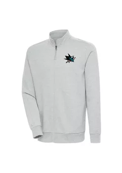 Best deal 🌟 NHL San Jose Sharks Men's Action Jacket by Antigua® ❤️