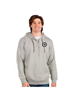 Buy 🔥 NHL Winnpeg Jets Men's Action Quarter Zip Hood by Antigua® 🥰