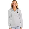 Buy 🔔 NHL Minnesota Wild 👩 Women's Action Half Zip Hood by Antigua® ⌛
