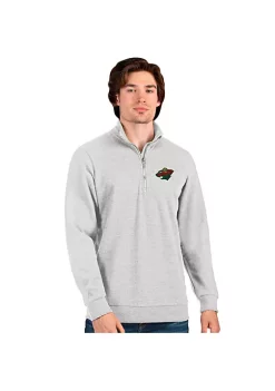 Cheapest 😍 NHL Minnesota Wild Men's Action Quarter Zip Pullover by Antigua® ⭐