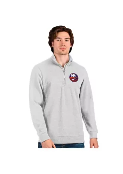 Best Sale 🌟 NHL New York Islanders Men's Action Quarter Zip Pullover by Antigua® 😉