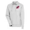 Best Sale 🥰 NHL New Jersey Devils 👩 Women's Action Pullover by Antigua® 🎉