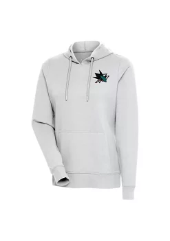 Deals ⭐ NHL San Jose Sharks 👩 Women's Action Pullover by Antigua® ✨ -Deals Antigua® Store Belk 16746