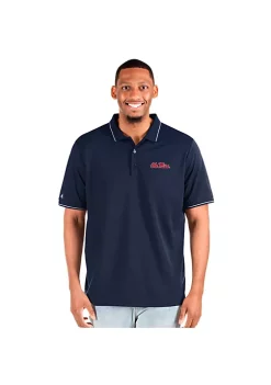 Best Sale 🎉 NCAA Ole Miss Rebels Mens Affluent Tall Polo by Antigua® 🤩 -Deals Antigua® Store Belk 1681