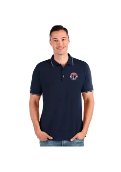 Buy 💯 NBA Washington Wizards Men's Affluent Polo by Antigua® 🔔 -Deals Antigua® Store Belk 16856
