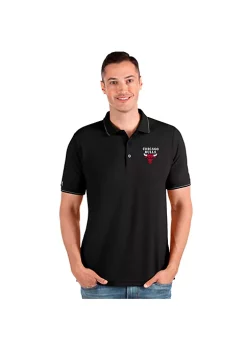 Cheapest 🎁 NBA Chicago Bulls Men's Affluent Polo by Antigua® 🎁 -Deals Antigua® Store Belk 16915