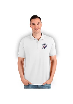 Deals 👏 NBA Oklahoma City Thunder Men's Affluent Polo by Antigua® 🎁 -Deals Antigua® Store Belk 16955