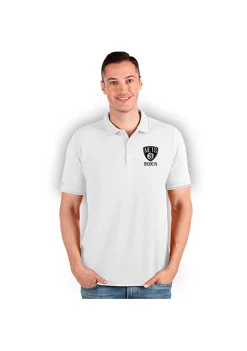 Brand new 🎁 NBA Brooklyn Nets Men's Affluent Polo by Antigua® 🎁 -Deals Antigua® Store Belk 16969