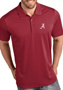Best Pirce 🔥 Alabama Crimson Tide Tribute Polo 👕 Shirt by Antigua® 👏