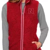 Top 10 😍 NCAA Nebraska Cornhuskers Woven Grace Vest by Antigua® 🌟