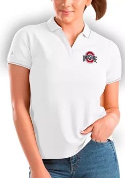 Cheap ✔️ Ohio Bobcats NCAA Ohio State 👩 Womens Affluent Polo by Antigua® 🔔 -Deals Antigua® Store Belk 1782