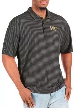 Buy 🔥 NCAA Wake Forest Demon Deacons Mens Esteem Tall Polo by Antigua® 🌟