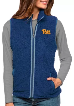 Hot Sale 🥰 NCAA Pitt Panthers Woven Grace Vest by Antigua® 🎉