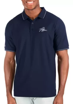 Best Sale ⭐ NCAA Jackson State Affluent Polo by Antigua® 😉 -Deals Antigua® Store Belk 2161