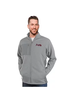 Outlet ✔️ MLB Atlanta Braves Men's Course Jacket by Antigua® 😀 -Deals Antigua® Store Belk 2300