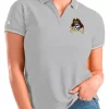 Top 10 ⭐ NCAA East Carolina Pirates 👩 Womens Affluent Polo by Antigua® 🛒