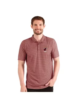 Coupon 🎁 NBA Miami Heat Men's Esteem Polo by Antigua® 🤩 -Deals Antigua® Store Belk 2369