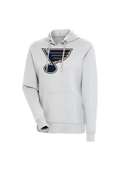Outlet 😀 NHL St Louis Blues 👩 Women's Action Pullover by Antigua® 👍 -Deals Antigua® Store Belk 2490