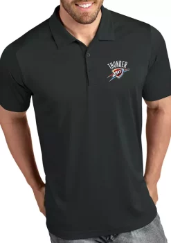 Cheap 😍 NBA Oklahoma City Thunder Men's Tribute Polo 👚 Shirt by Antigua® 🎁