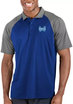 Cheap 🛒 NCAA Hampton University Nova Polo by Antigua® 🧨 -Deals Antigua® Store Belk 2635