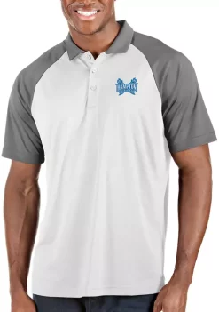 Cheap 🛒 NCAA Hampton University Nova Polo by Antigua® 🧨 -Deals Antigua® Store Belk 2638