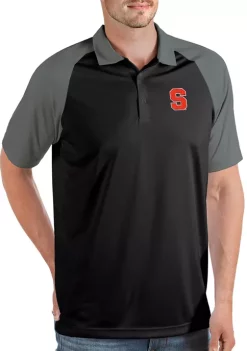 Coupon 💯 NCAA Syracuse Orange Mens Nova Polo by Antigua® 🎉 -Deals Antigua® Store Belk 2673