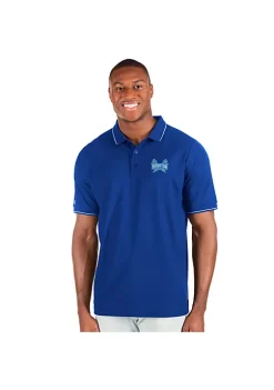 Hot Sale 🛒 NCAA Hampton University Affluent Polo by Antigua® 🛒 -Deals Antigua® Store Belk 2847