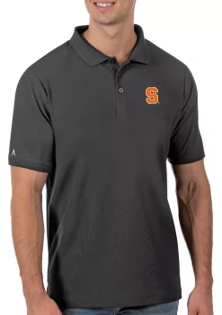 Outlet 👏 Men's NCAA Syracuse Orange Legacy Piqué Polo by Antigua® 🎉 -Deals Antigua® Store Belk 2892