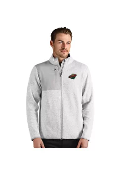 Brand new 😀 NHL Minnesota Wild Men's Fortune Full Zip by Antigua® ✔️ -Deals Antigua® Store Belk 2900
