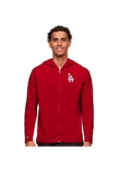 Flash Sale 🌟 MLB Los Angeles Dodgers Men's Legacy Zip Hood by Antigua® 🥰