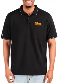 Budget 😍 Pittsburgh Panthers NCAA Pitt Panthers Mens Affluent Tall Polo by Antigua® 😉