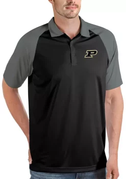 Cheapest 🔥 NCAA Purdue Boilermakers Mens Nova Polo by Antigua® 🌟 -Deals Antigua® Store Belk 2976