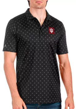Cheapest 🥰 NCAA Indiana Hoosiers Mens Spark Polo by Antigua® 🔔 -Deals Antigua® Store Belk 3032