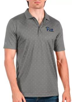 New 💯 Pittsburgh Panthers NCAA Pitt Panthers Mens Spark Polo by Antigua® ⭐ -Deals Antigua® Store Belk 3186