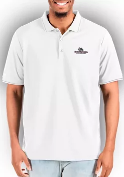 Flash Sale 🧨 NCAA Gonzaga University Bulldogs Mens Affluent Tall Polo by Antigua® ✔️ -Deals Antigua® Store Belk 3503