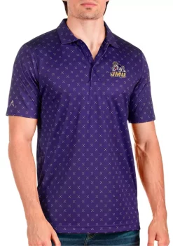 Outlet ✨ NCAA James Madison Dukes Mens Spark Polo by Antigua® 😀 -Deals Antigua® Store Belk 3514