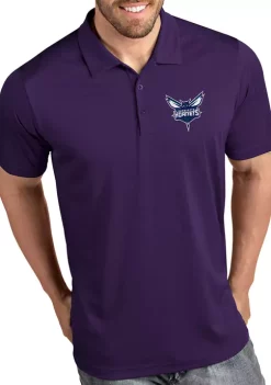 Cheap ✔️ NBA Charlotte Hornets Men's Tribute Polo 👕 Shirt by Antigua® 😀 -Deals Antigua® Store Belk 3707